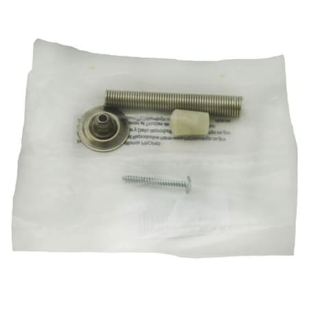 Ives Commercial Steel 3in Flexible Door Stop Satin Nickel Finish 060F15